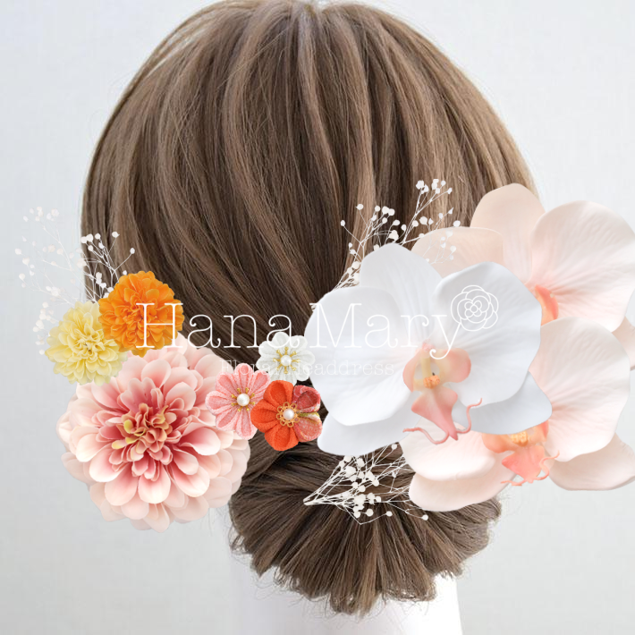 胡蝶蘭とお花畑